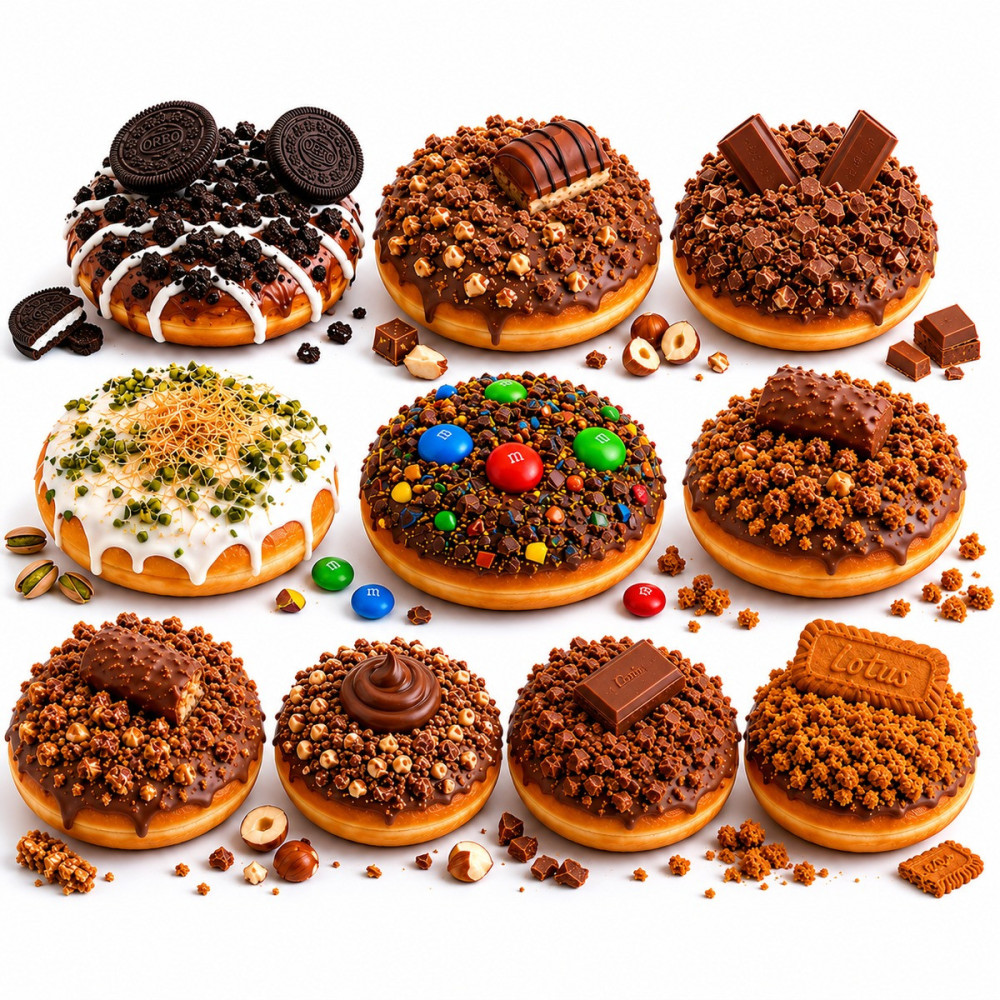 Donut Sans Huile JAC – Saveurs Gourmandes Traditionnelles