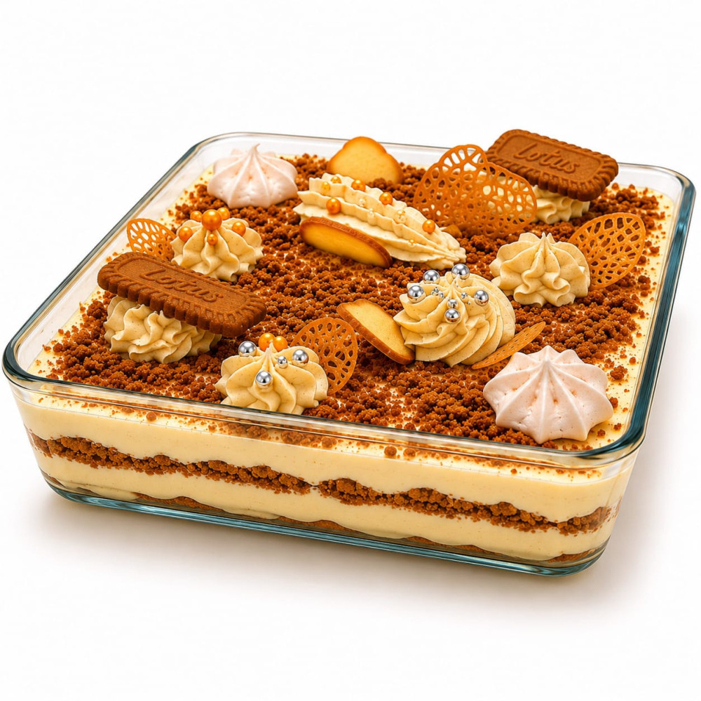 Tiramisu aux Spéculoos Artisanal – Dessert Gourmand | Les Brioches de JAC