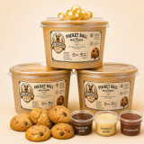 Pocket Ball Mini Cookies – Chocolat Noir, Chocolat Blanc ou 3 Chocolats