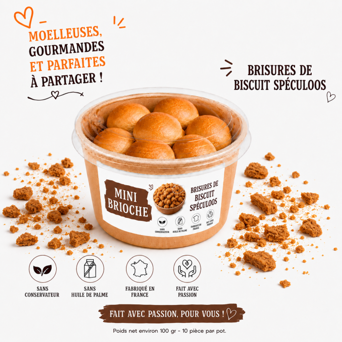 Pocket Ball Mini Brioche Spéculoos JAC