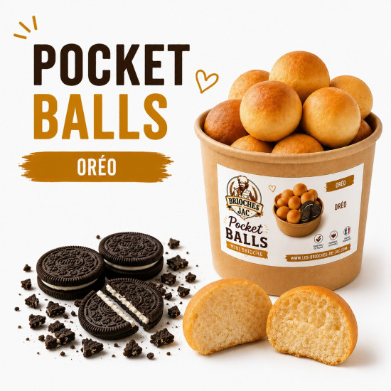 Pocket Ball Mini Brioche Oréo JAC