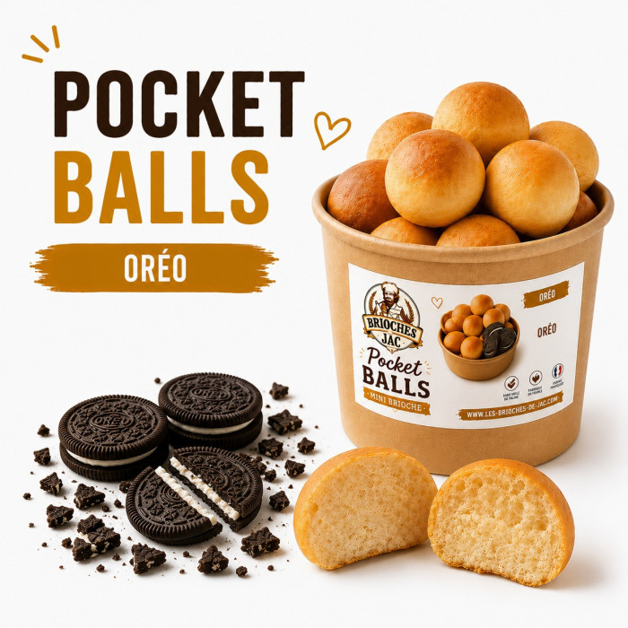 Pocket Ball Mini Brioche Oréo JAC