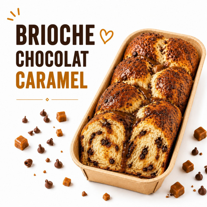 Brioche Chocolat Caramel JAC