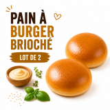 Pain à Burger Brioché JAC - Lot de 2
