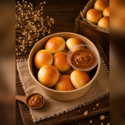 Pocket Ball Mini Brioche JAC | Mini Brioches Artisanales & Coulis Gourmands