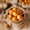 Pocket Ball Mini Brioche JAC | Mini Brioches Artisanales & Coulis Gourmands