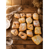 Bugnes Sans Huile Artisanales 150g - Moelleuses et Gourmandes | Les Brioches de Jac