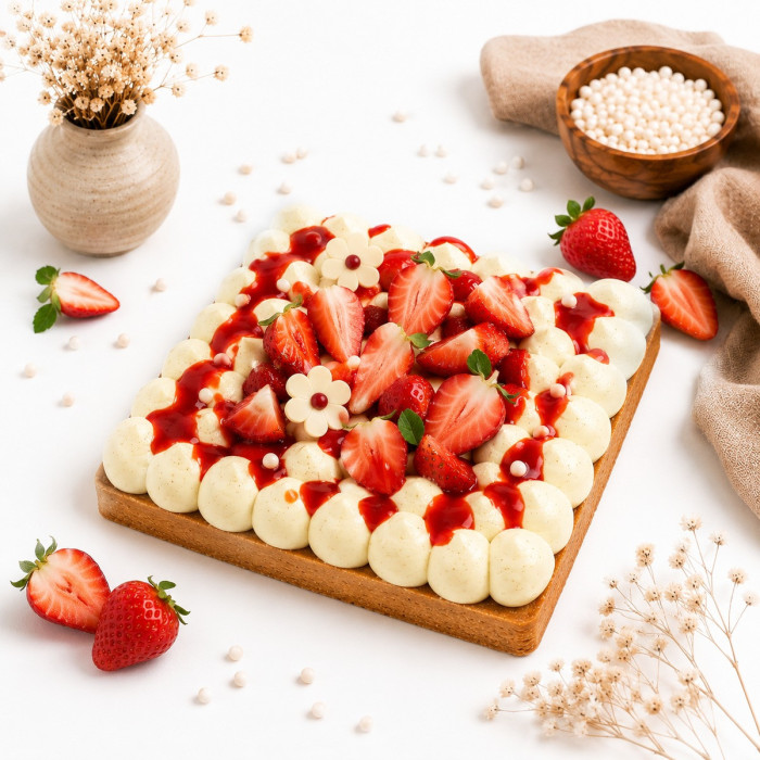 Le Carré Fraise Vanille JAC