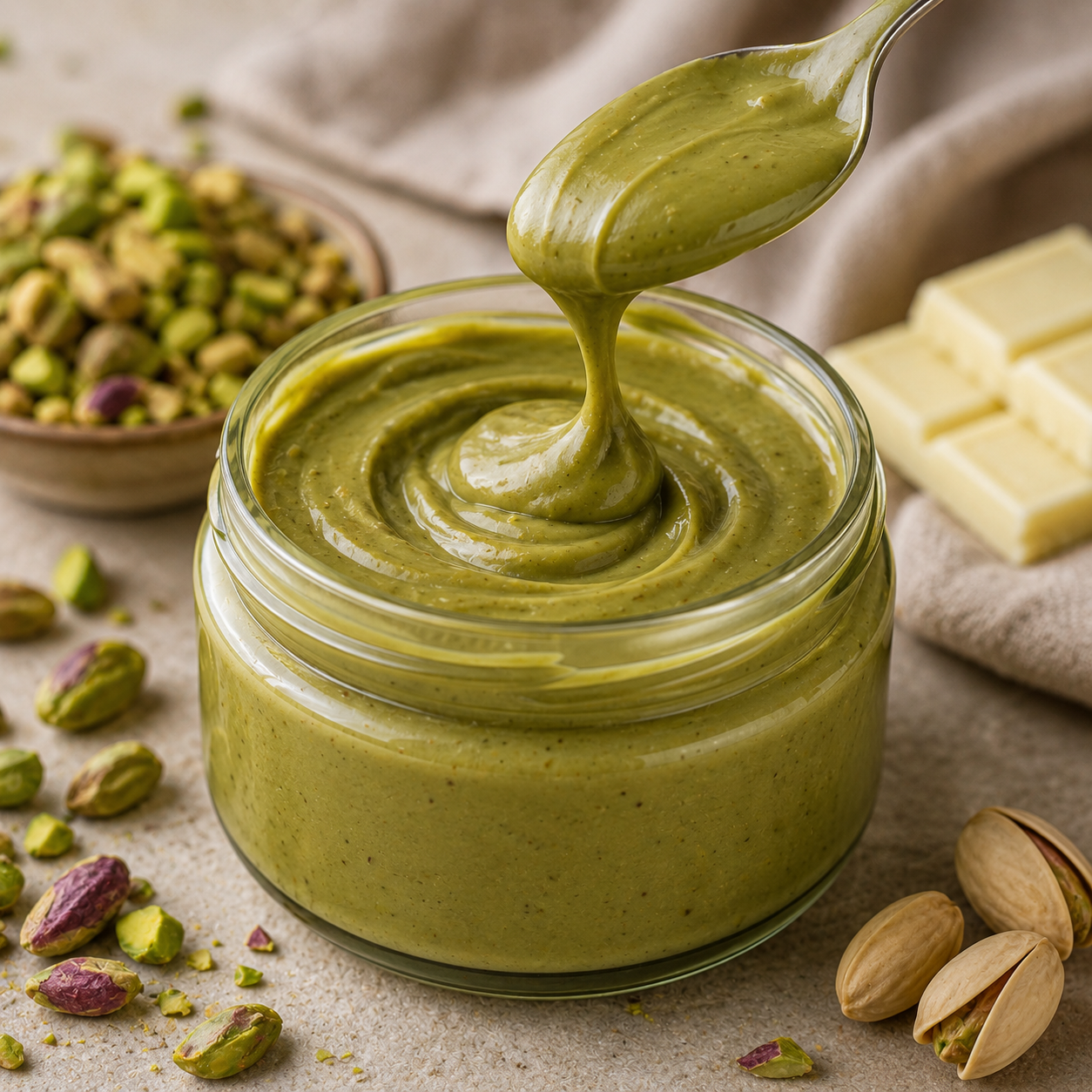 Recette Crème Pistache Dubai Gourmande